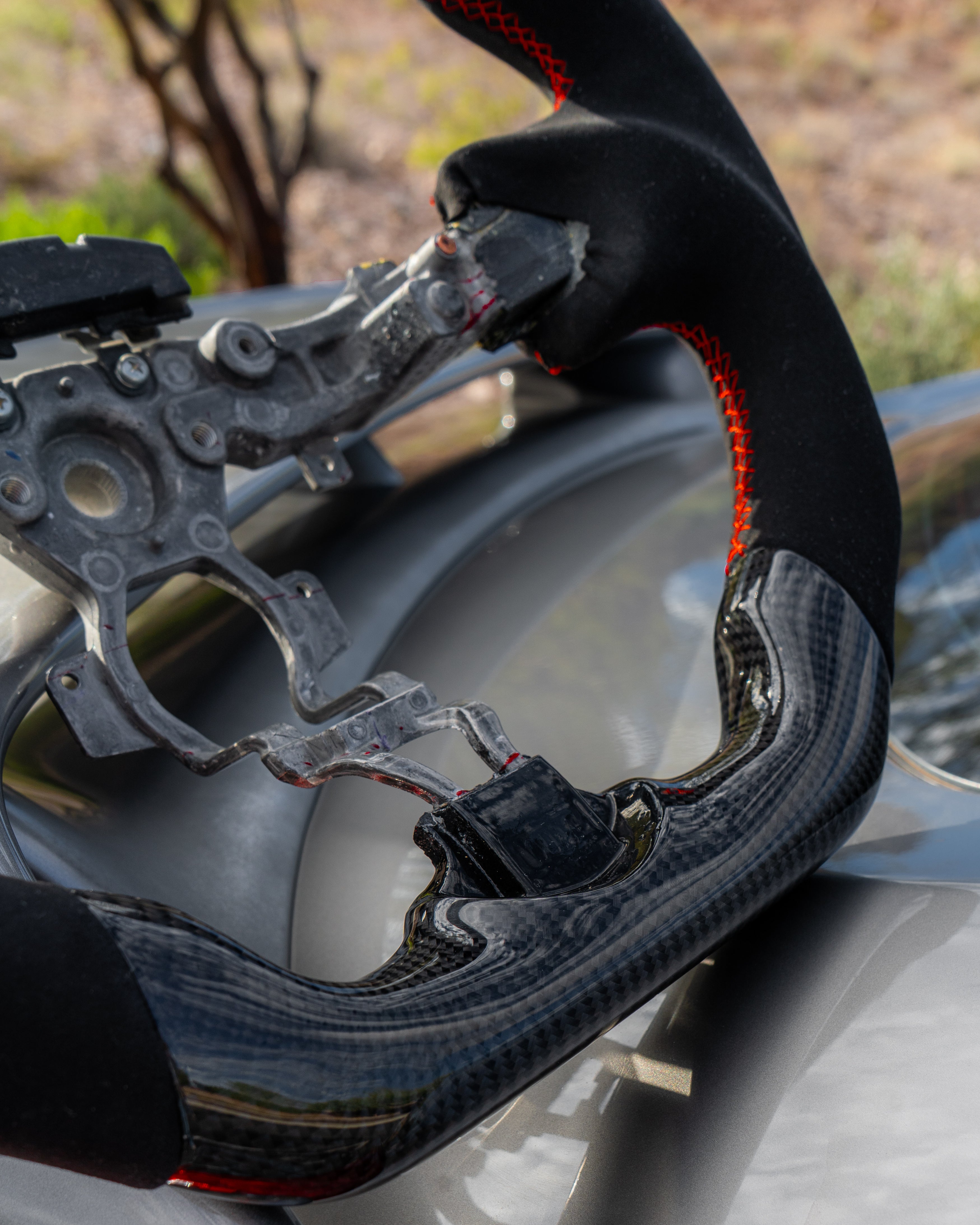 IN STOCK 2009-2020 370z Carbon Fiber and Alcantara steering wheel