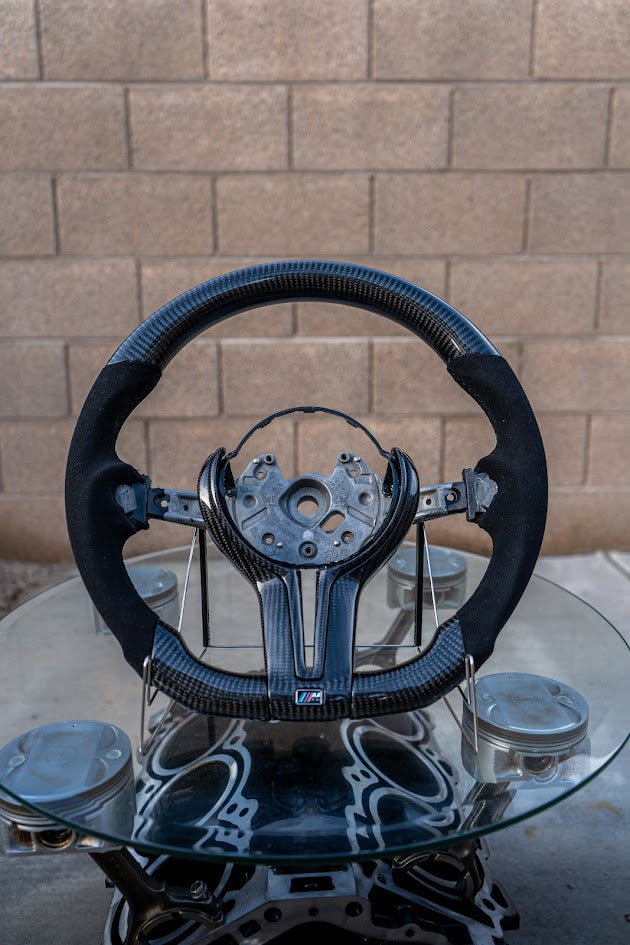 BMW F chassis lineup custom steering wheel (CUSTOM ORDERS CLOSE 12/14)