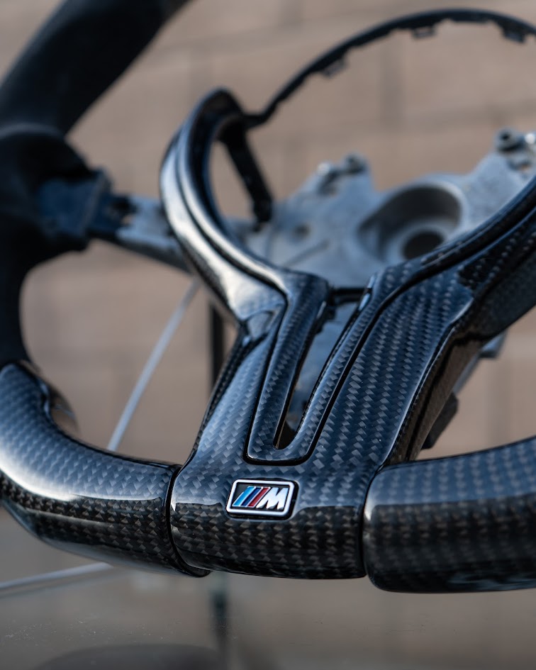 BMW F chassis lineup custom steering wheel (CUSTOM ORDERS CLOSE 12/14)